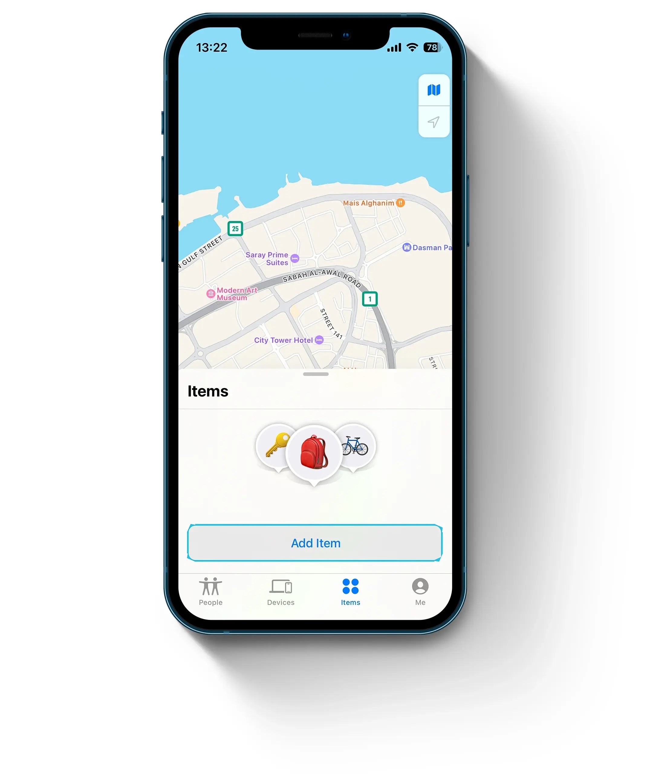 De slimme kaart die je spullen overal traceert via Apple Find My