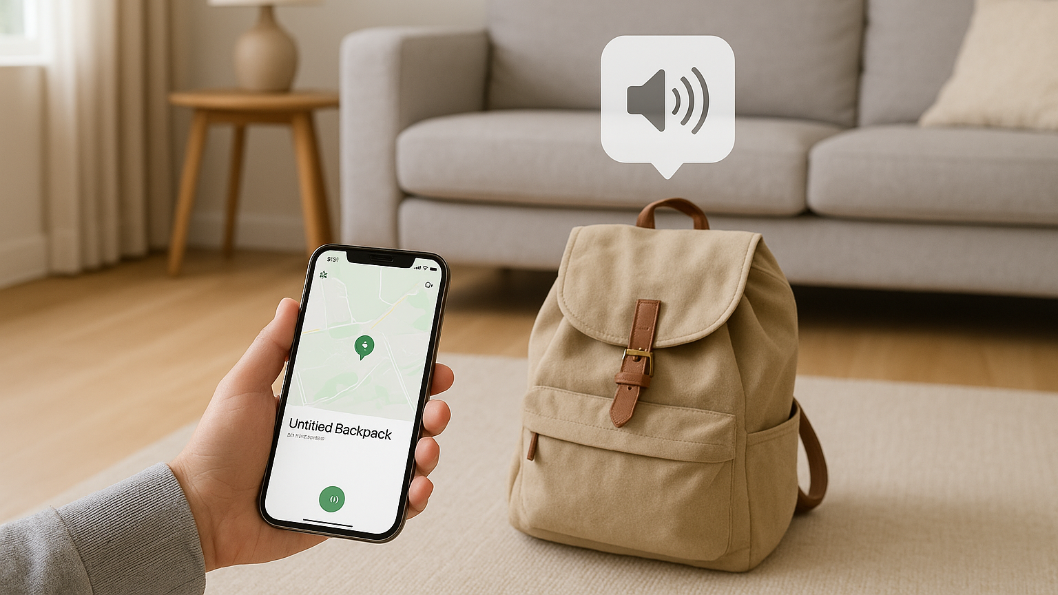 De slimme kaart die je spullen overal traceert via Apple Find My