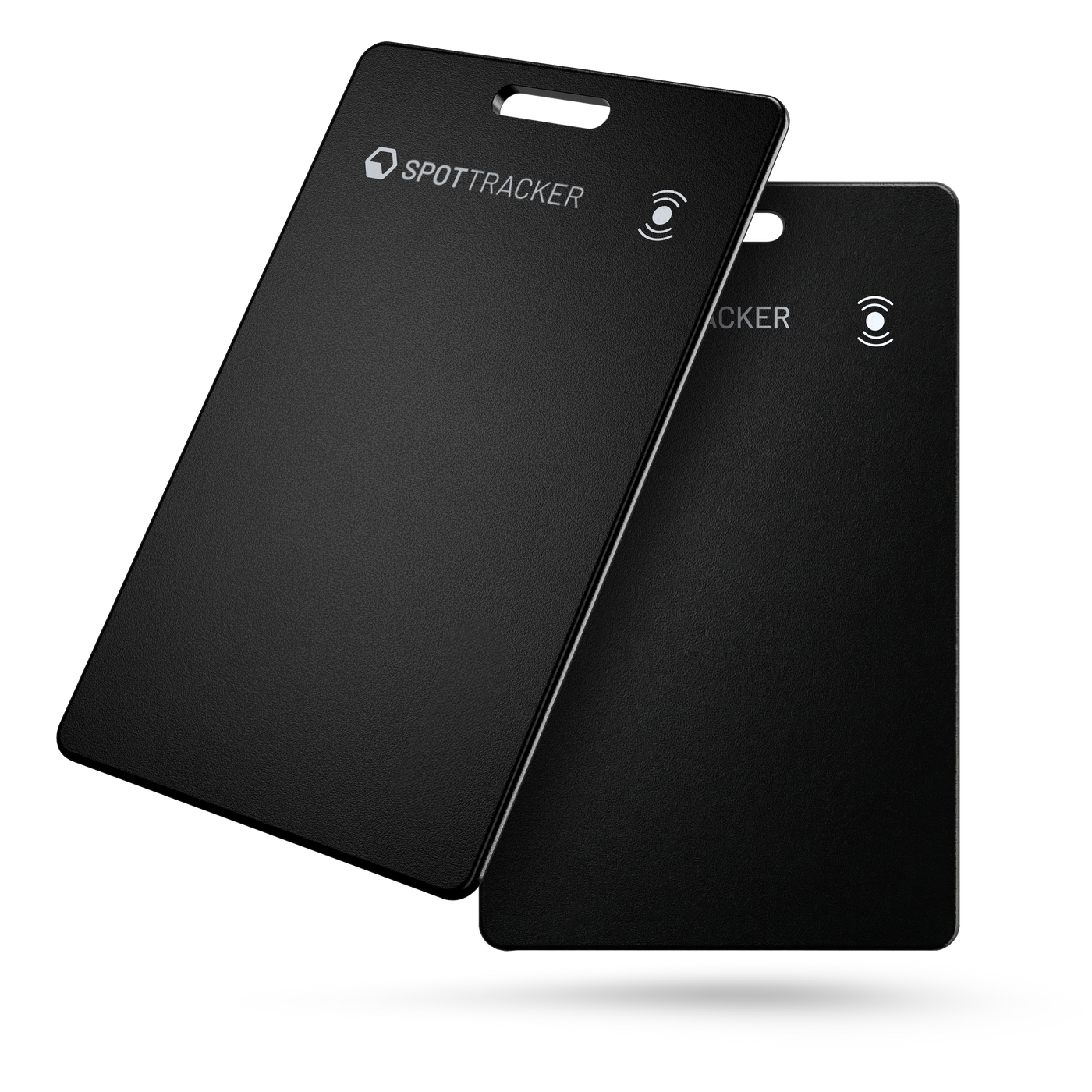 Ultra-thin tracking card.