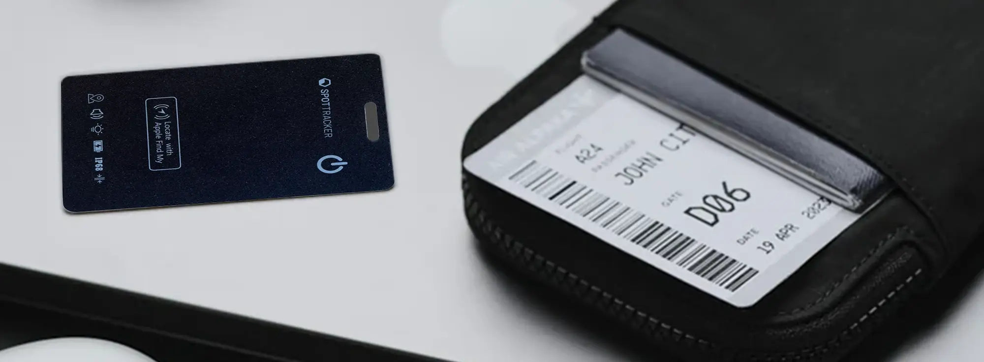 De slimme kaart die je spullen overal traceert via Apple Find My
