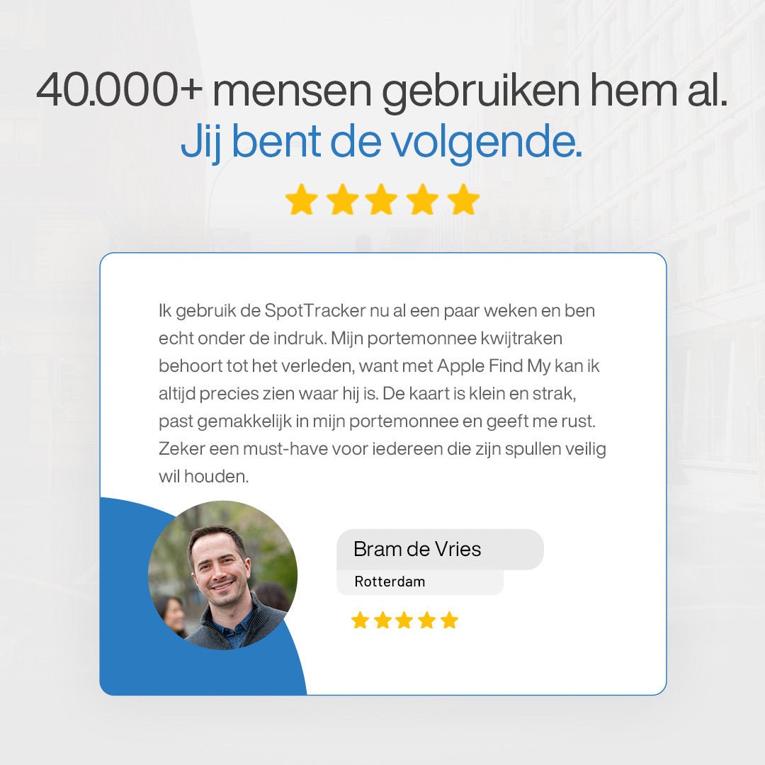 SpotTracker™ Pro – Tracking kaart - SpotTracker
