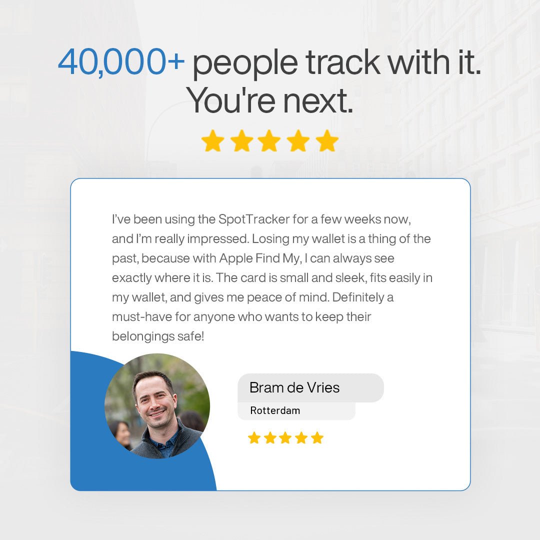 SpotTracker™ Pro – Tracking kaart - SpotTracker
